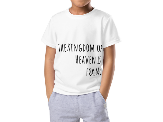 Son T-shirt col ras du cou - Matthew 19:14 -